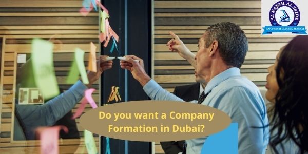Do you want a Company Formation in Dubai?